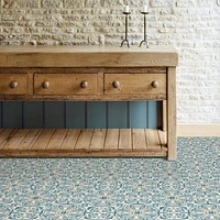 FloorPops Fontaine Peel and Stick Floor Tiles Set of 20