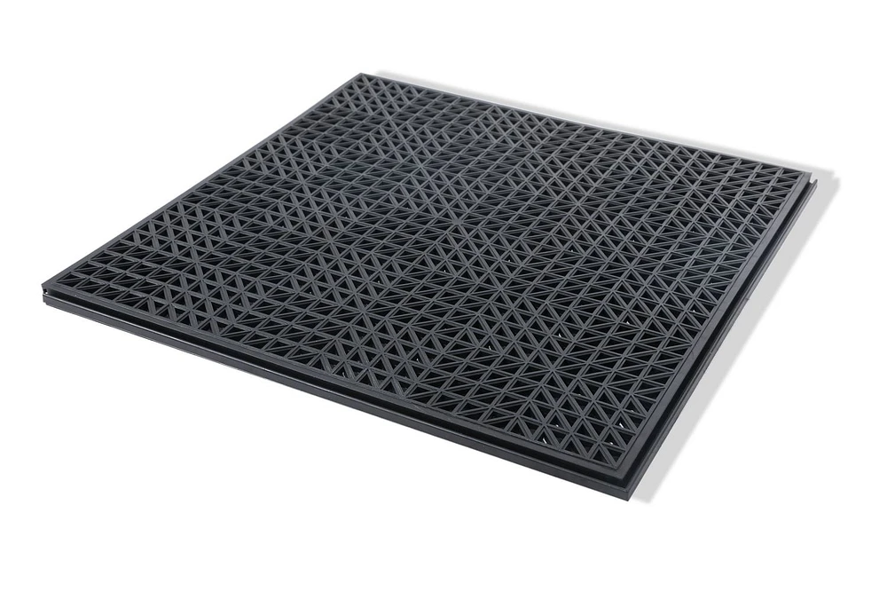 Carreaux de sol auto-drainants Techno-Lok - Ens. de 18 tuiles