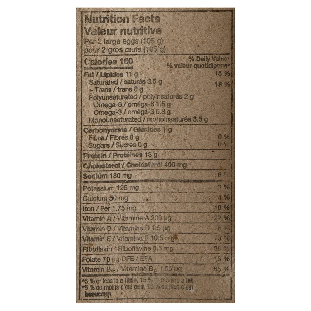 Naturoeuf Gros Oeufs Brun Oméga-3