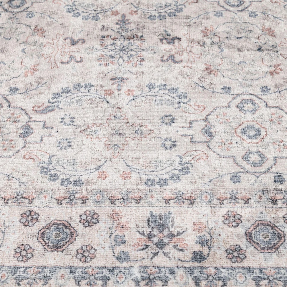 Banburry Light Grey and Dark Grey Woven Area Rug