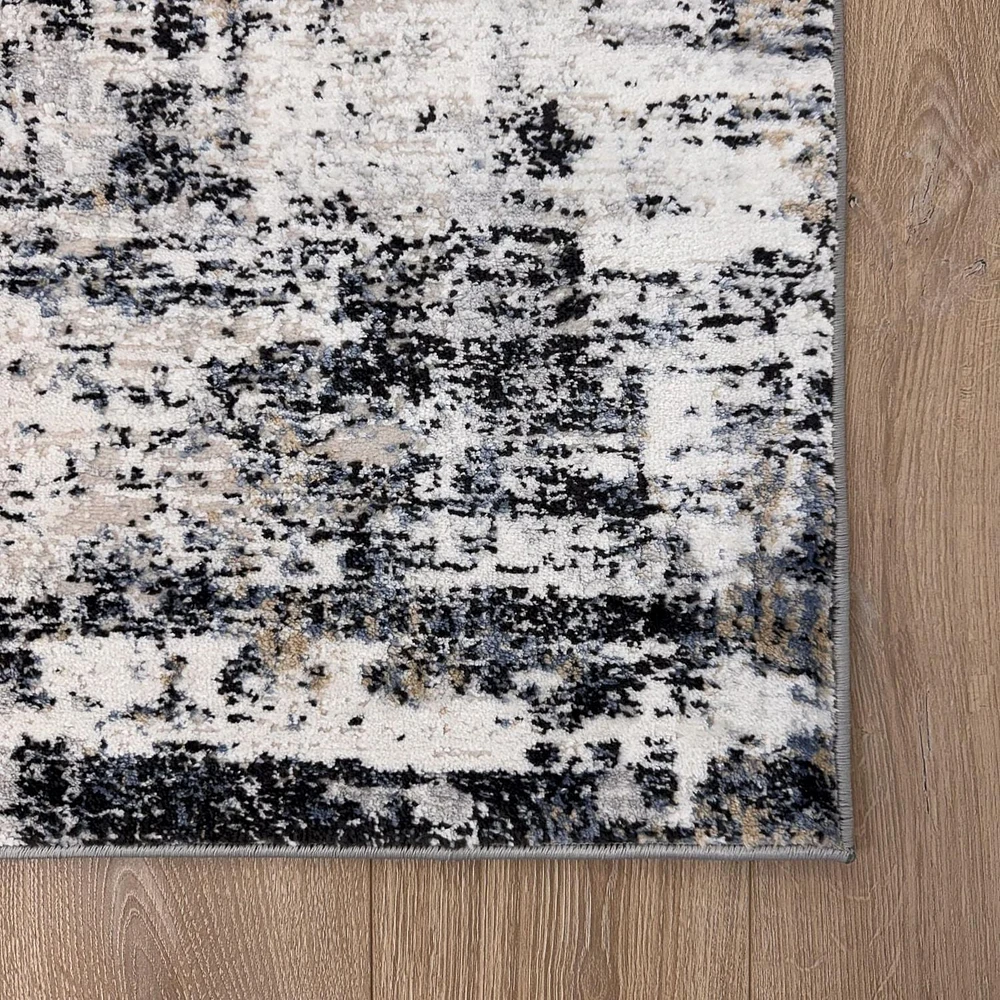 Rug Branch Atlas Classic Indoor Area Rug, White Beige, Modern - Living Room, Bedroom, Dining Room