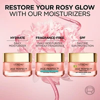 L'Oréal Paris Age Perfect Rosy Tone Hydratant sans parfum, avec LHA et extrait de pivoine impériale, 50 ml Rosy Tone Hydratant sans parfum, 50 ml