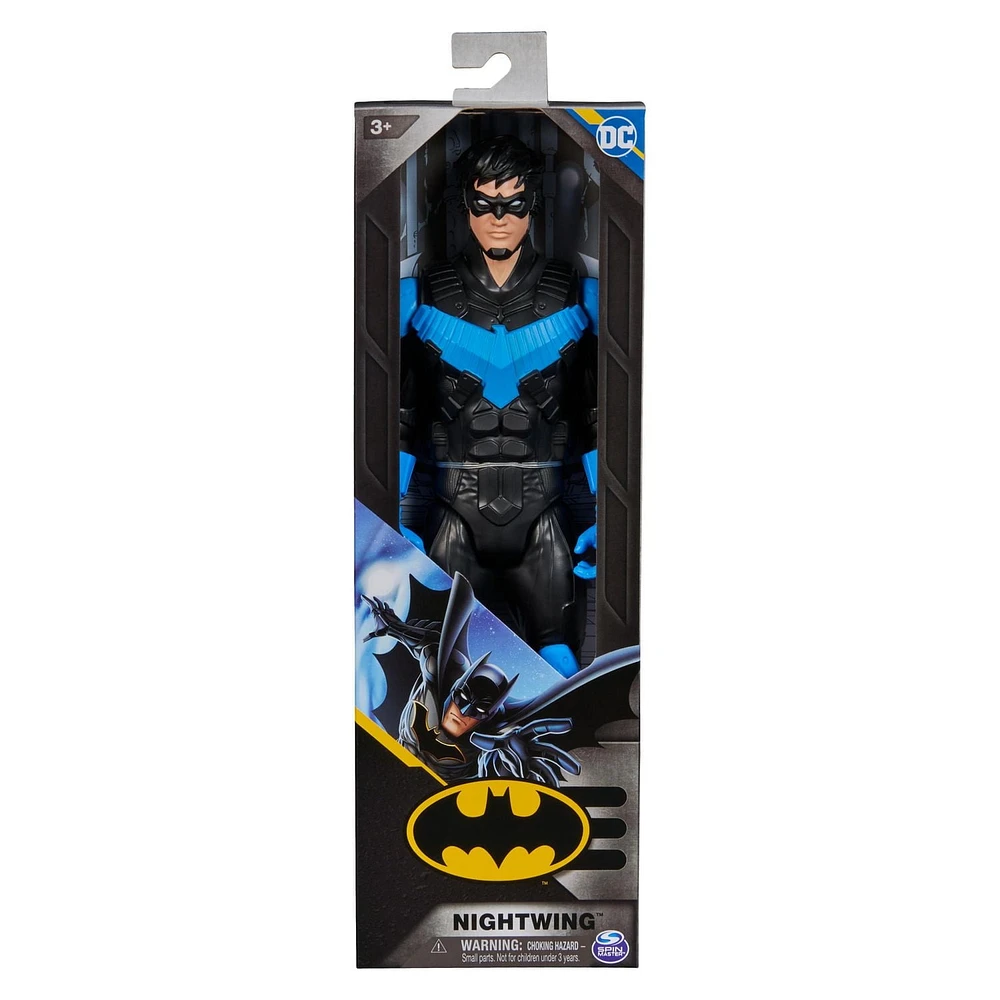 DC Comics, Figurine articulée Nightwing, 30 cm, jouets pour garçons et filles, à partir de 3 ans