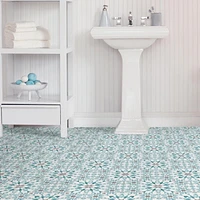FloorPops Radiance Peel and Stick Floor Tiles Set of 20