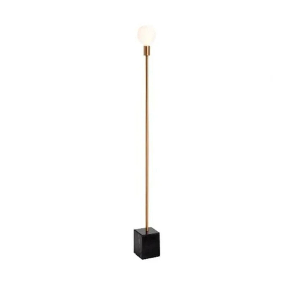 Farmann Floor Lamp with Black natural marble base