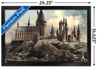 The Wizarding World: Harry Potter - Hogwarts at Sunrise Wall Poster, 22.375" x 34"