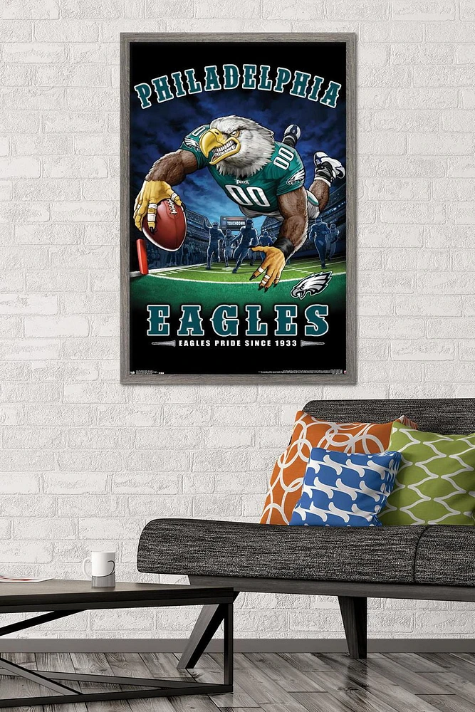 NFL Philadelphia Eagles - End Zone 17 Wall Poster, 22.375" x 34"