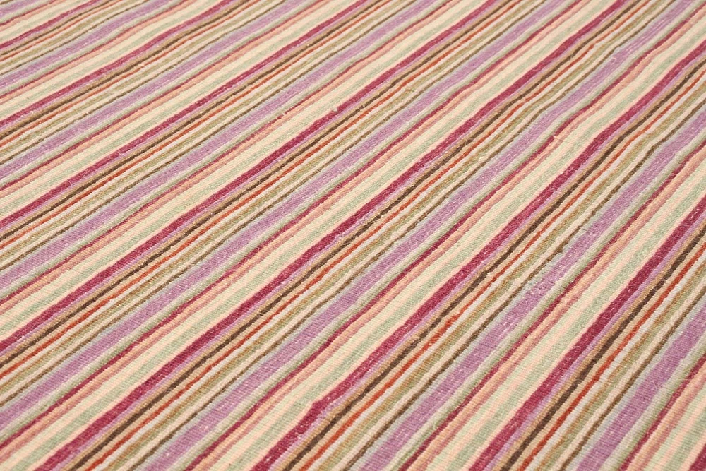 ECARPETGALLERY Tapis Fait à la Main pour Salon, Salle à Manger et Chambre à Coucher Transitionnel Collection Manhattan 5'0" x 7'0" en Ivoire