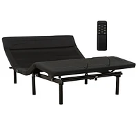 Sora Adjustable Bed Base with USB and Wireless Remote, Full
