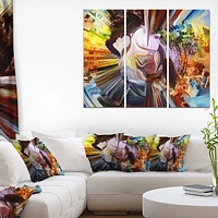 Impression sur toile « Layers Of Inner Paint » Design Art