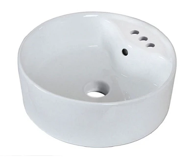 American Imaginations 18.25-in. W Bathroom Vessel Sink AI-19828