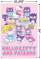 Hello Kitty and Friends: 24 Summer Fresh - Group Wall Poster, 22.375" x 34", Wall Poster