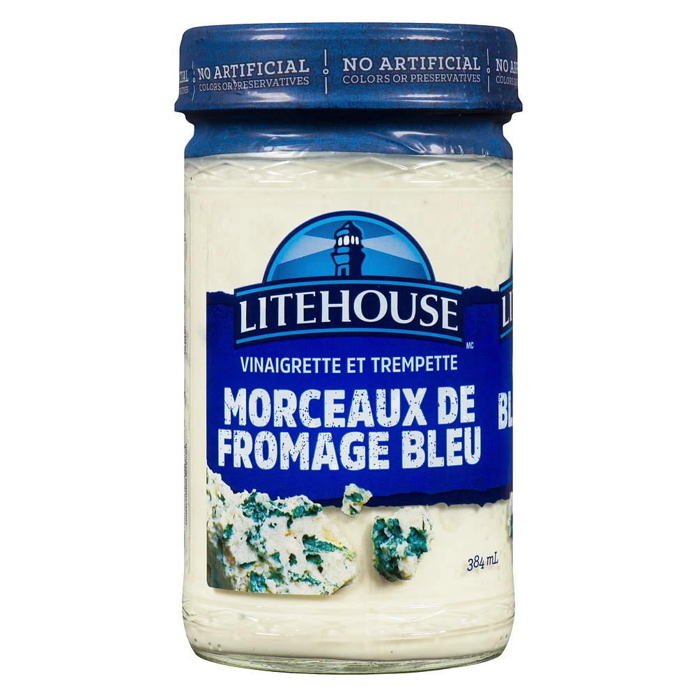 Litehouse Chunky Blue Cheese  Dressing and Dip, 384 mL