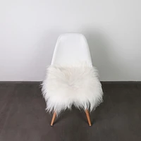 ICELANDIC SHEEPSKIN SQUARE CHAIR PAD 15" X 15" 2-PACK
