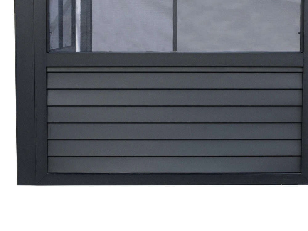 Florence Add-A-Room 10 Ft. x 16 Ft. in Black
