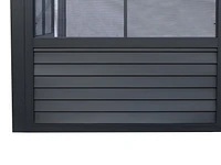 Florence Add-A-Room 10 Ft. x 16 Ft. in Black