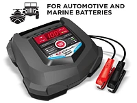 Schumacher Electric SC1280 15-Amp Rapid Charger for Automotive and Marine Batteries