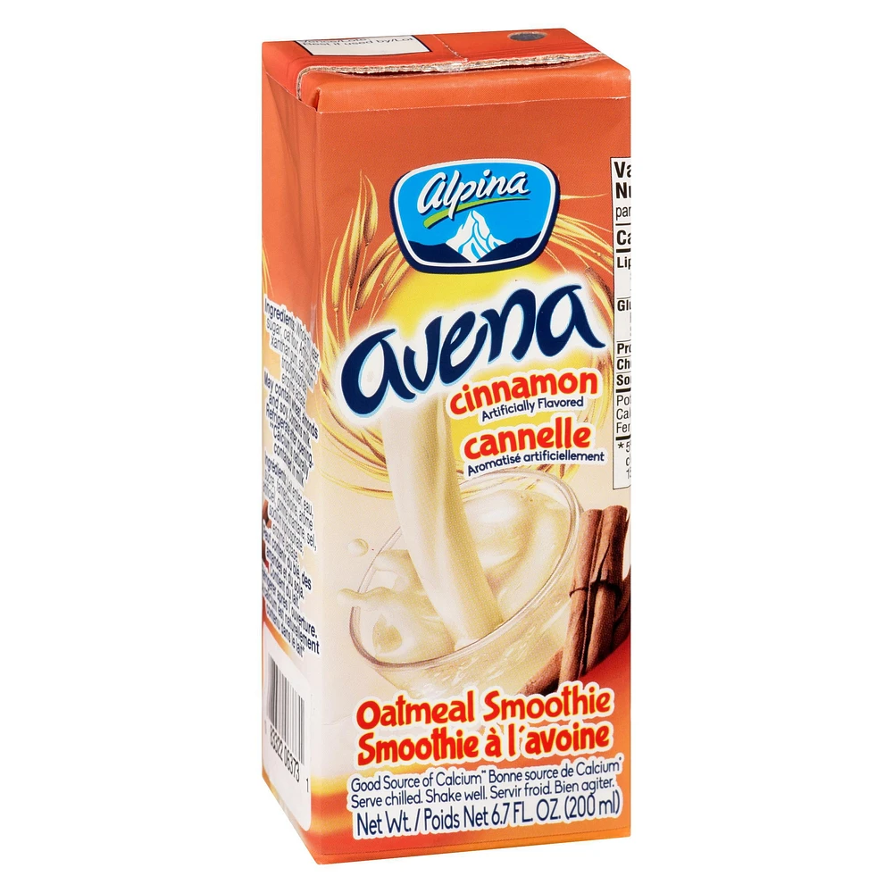 Alpina Oatmeal cinammon smoothie