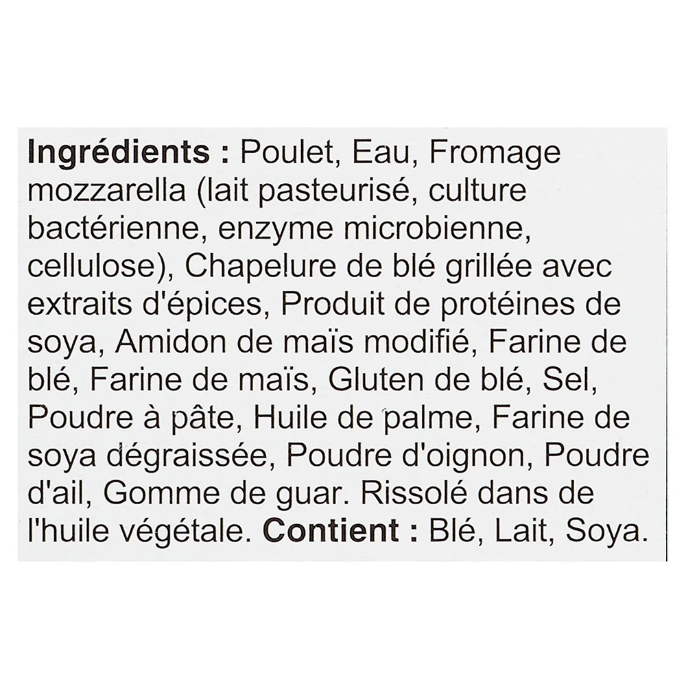 Poulet halal farci au fromage mozzarella Mina 568g