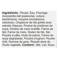 Poulet halal farci au fromage mozzarella Mina 568g