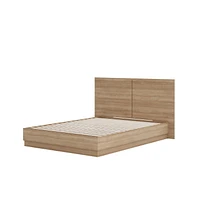 Nexera Milano Platform Bed with Headboard