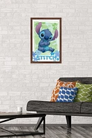 Disney Lilo and Stitch - Flowers Wall Poster, 22.375" x 34" Framed