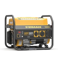 FIRMAN Génératrice portative à essence P03601 à 4 550/3 650 watts (série Performance) – autonomie prolongée