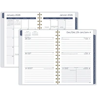 Agenda Petit Mead® Bleu Rétro W/M,26 Agenda