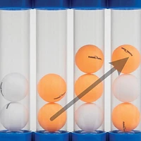 Majik Three-In-A-Row Funnel Pong Game, For children and adults