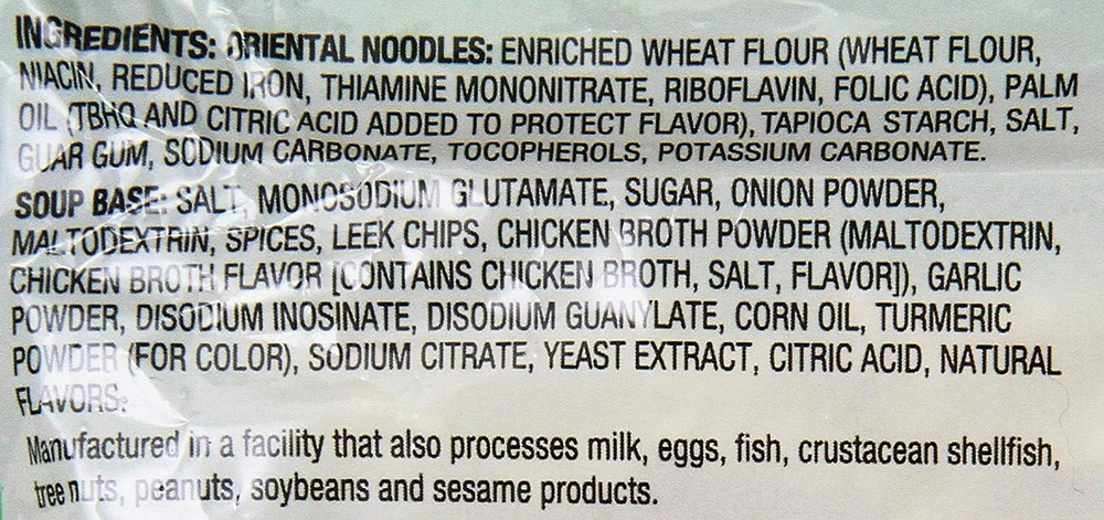 Nouilles japonaises et soupe à saveur de poulet de Sapporo Ichiban SAPPORO NOUILLES PLAT POULET