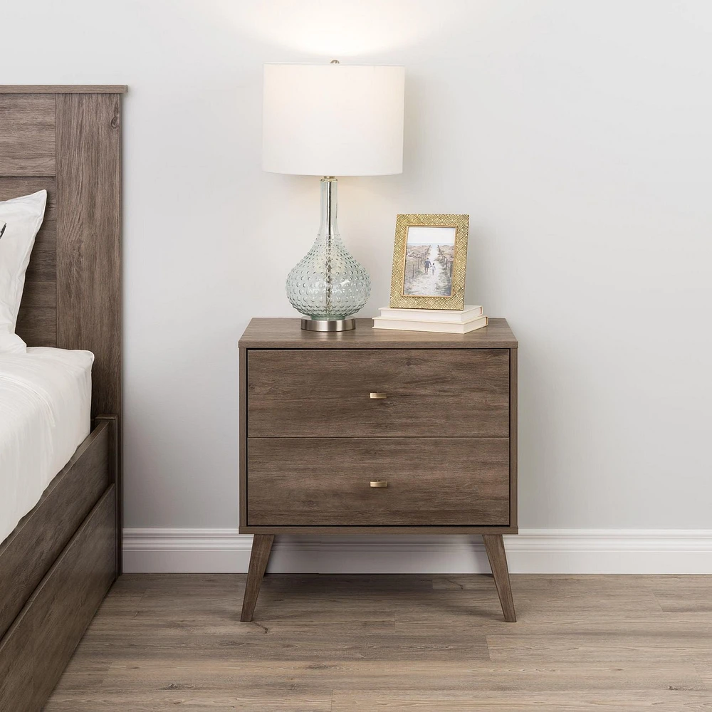 Prepac Milo 2-Drawer Nightstand