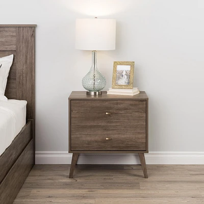 Prepac Milo 2-Drawer Nightstand