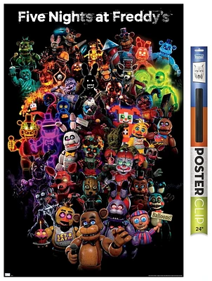 Five Nights at Freddy's: Special Delivery - Collage Wall Poster, 22.375" x 34"
