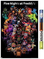 Five Nights at Freddy's: Special Delivery - Collage Wall Poster, 22.375" x 34"