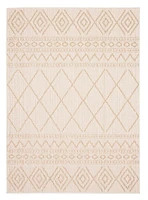 ECARPET Jute Style Area Rug for Bedroom, Living Room