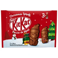 Holiday Milk Chocolate Santas, 87 g