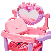 Beauty cart with light and sound
