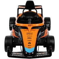 Voiture de course McLaren F1, batterie de 12v, jouet porteur pour les enfants de Huffy, noir