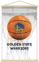NBA Golden State Warriors - Drip Ball 20 Wall Poster