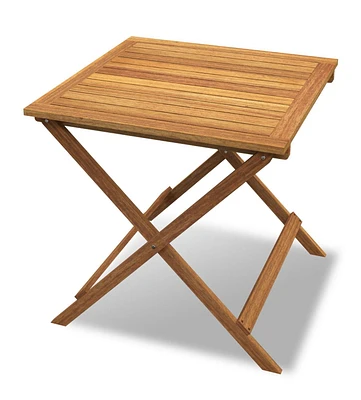 Table de bistrot pliante en acacia Sydne