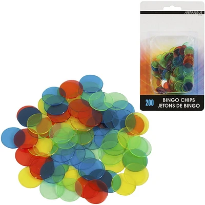 Merangue Bingo Chips, Assorted, 2000 Pack