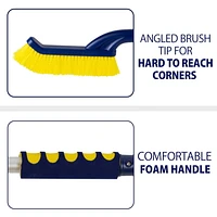 Koolatron Michelin Basic Telescopic Snow Brush, Adjustable Length for Snow/Ice Removal