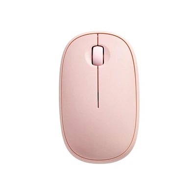 onn. 100074475 Bluetooth Slim Wireless 3-Button Mouse, Connect to 3 Devices