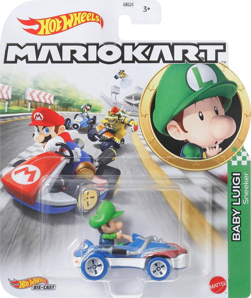 Hot Wheels Baby Luigi Sneeker Vehicle