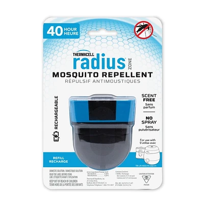 Thermacell Mosquito Repellent, Rechargeable Refills – 40 Hours