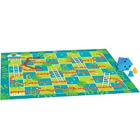 Jeu géants serpents et échelles