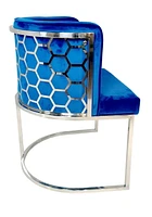 Chaise de salle à manger canadienne Cendrillon bleu