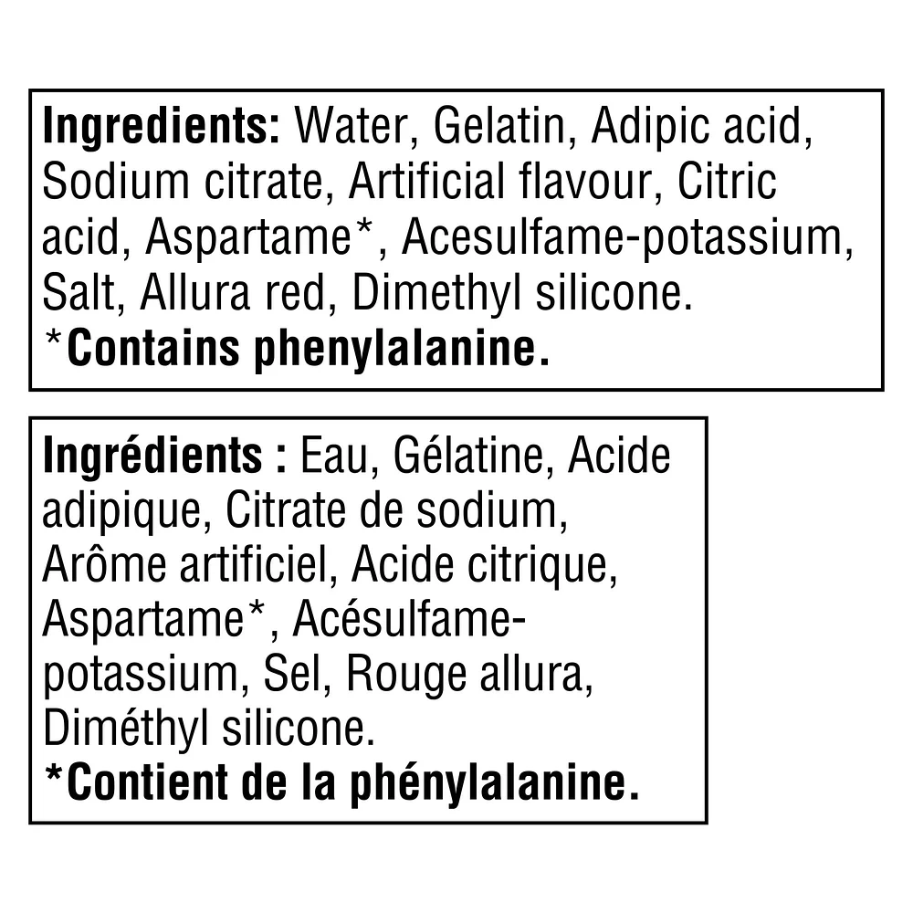 Goûters À La Gelée Réfrigérés Fraise, 4 Coupes 4 Coupes x 89g