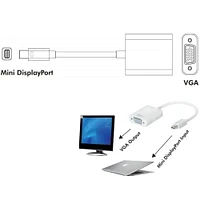 Techly Mini DisplayPort1.2 (Thunderbolt) to Female VGA Adapter up to 1920x1200 @ 60HZ Compatible with displayport 1.2 and 1.3