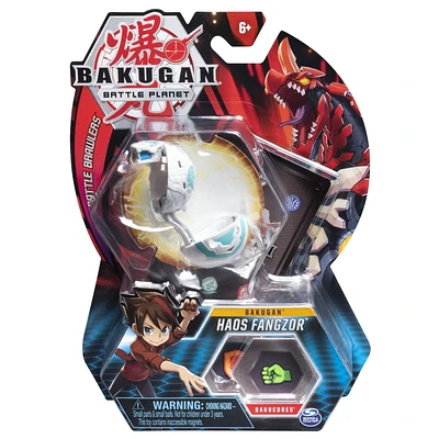 Bakugan, Haos Fangzor, Créature transformable à collectionner de 5 cm, à partir de 6 ans